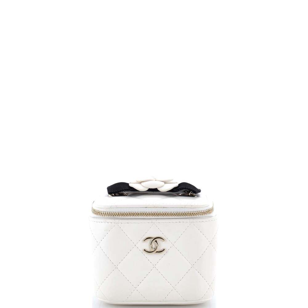 Chanel Camellia Bow Vanity Case With #292107C27B